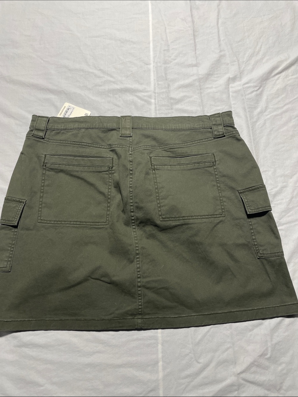 a.n.a Olive Green High-Rise Mini Skirt, size 18. - Picture 2 of 4